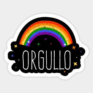 Orgullo - Pride - Rainbow design Sticker